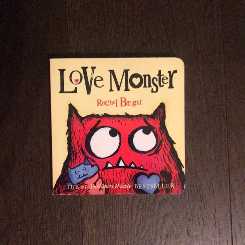 Love Monster Kids Board Book by Rachel Bright
